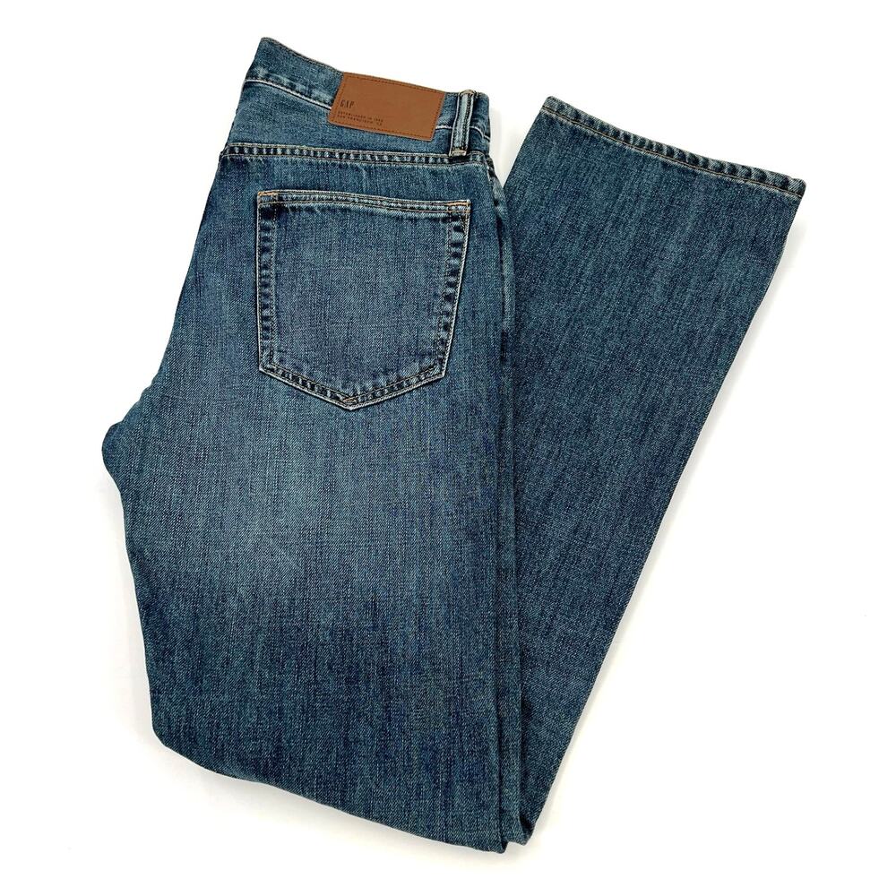 Gap men’s boot cut medium wash jeans 29 / 32 - Picture 8 of 13